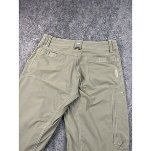 Kuhl Renegade Pants Mens 33x34 Olive Green Hiking Outdoors Performance Stretch